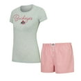 thumbnail image 2 of Ohio State Buckeyes Women's 2-Piece Pajama Short Set, 2 of 7