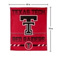 thumbnail image 7 of Logo Brands Texas Tech Red Raiders 60"x70" Super Plush Blanket, 7 of 7