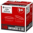 thumbnail image 1 of Member's Mark Plastic Deli Containers with Lids 8 oz., 240 ct., 1 of 7