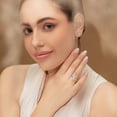 thumbnail image 5 of Lab Created Emerald Cut Solitaire Diamond Ring, 5 of 7