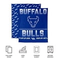 thumbnail image 6 of Logo Brands Buffalo Bulls 60"x70" Super Plush Blanket, 6 of 7