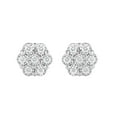 thumbnail image 5 of 0.50 CT. T.W. Diamond Pendant & Earring Set in 14K Gold, 5 of 6
