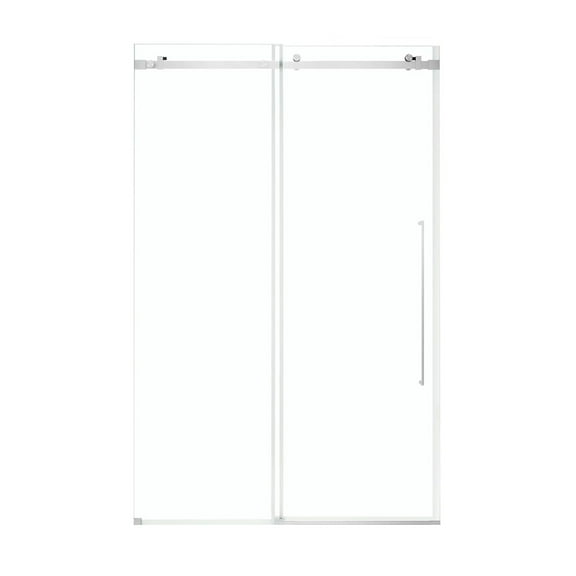 OVE Decors Selby 45-1/16 - 48"W x 74"H  Frameless Sliding Shower Door with Clear Glass
