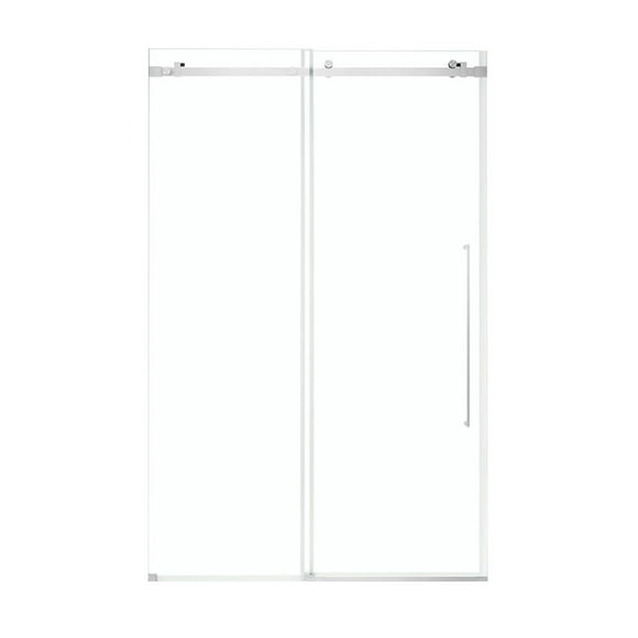 OVE Decors Selby 45-1/16 - 48"W x 74"H Frameless Sliding Shower Door with Clear Glass