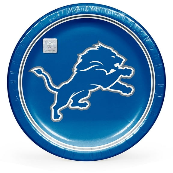 NFL Round Paper Plates, 10", 85 ct., Choose Your Team