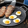 thumbnail image 4 of Lodge 14" Seasoned Cast Iron Multi-Use Pizza Pan/Griddle, 4 of 7