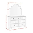 thumbnail image 2 of Society Den Ulysses Youth Dresser and Mirror Set, 2 of 10