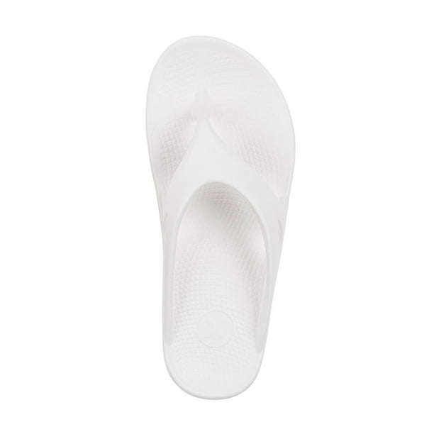 Tongs Hurley Icon Vegan Leather - Noir/Blanc Taille 10 - Semelle EVA Confortable