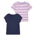 thumbnail image 9 of Levi's Toddler Girls 2-Pack Graphic Tee, 9 of 10