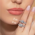 thumbnail image 9 of Lab Created Round Cut Diamond Ring, 9 of 9