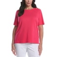 thumbnail image 5 of Rafaella Women's Crewneck T-Shirt, 5 of 9