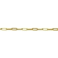 thumbnail image 3 of Paperclip Chain Necklace in 14K Gold, 3 of 8
