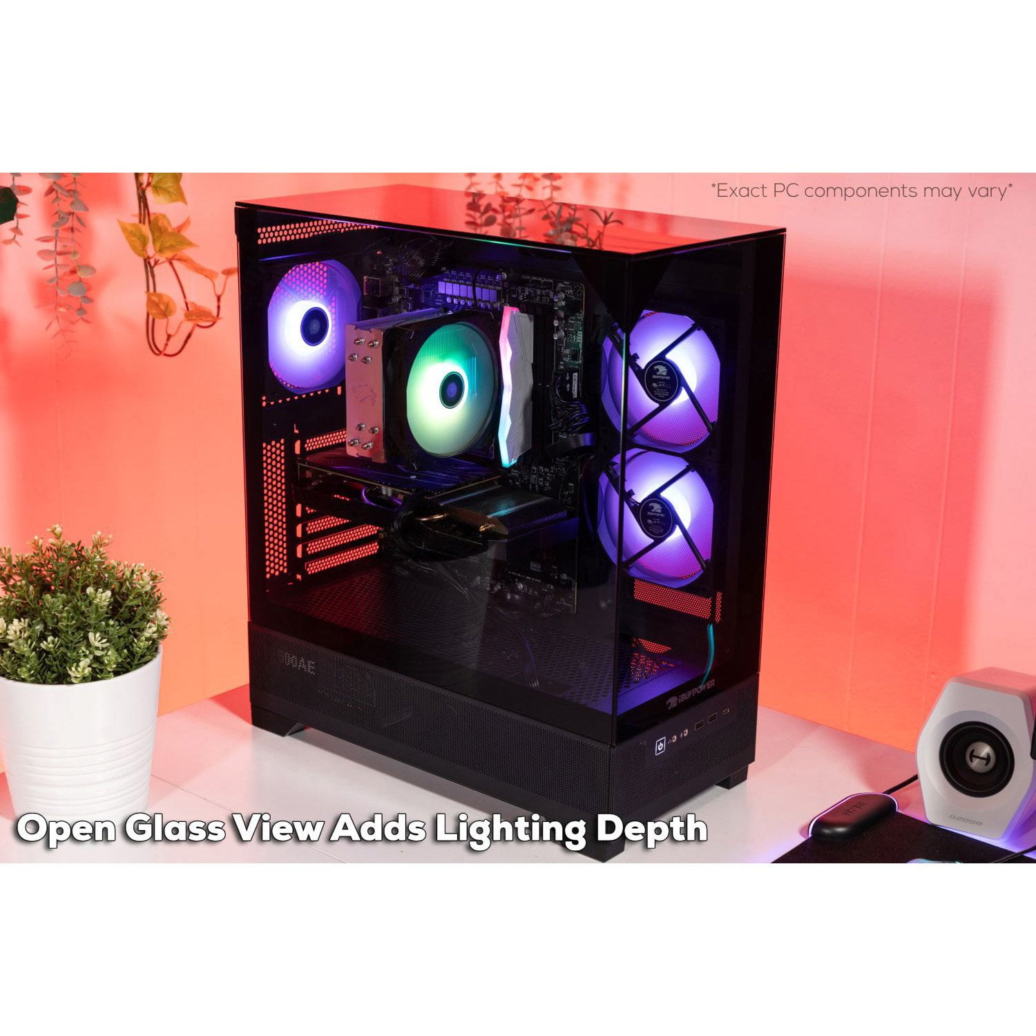 iBUYPOWER Element SE Gaming PC Desktop - AMD Ryzen 5 8400F, AMD