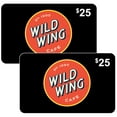 thumbnail image 1 of Wild Wing Café $50 Gift Card Multi-Pack, 2 x $25, 1 of 5