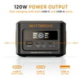 thumbnail image 4 of Wattbricks Energy 120-Watt Peak With 99.2Whr Portable Power Station, 4 of 9
