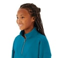 thumbnail image 3 of Member's Mark Girls Double Knit Sandwash Quarter Zip, 3 of 6