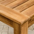 thumbnail image 10 of Cambridge Casual Sonoma Teak Outdoor Dining Patio Set, 3pc, 10 of 13