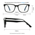thumbnail image 2 of Member's Mark Rectangular Blue Light Reading Glasses, 2 pk., 2 of 6