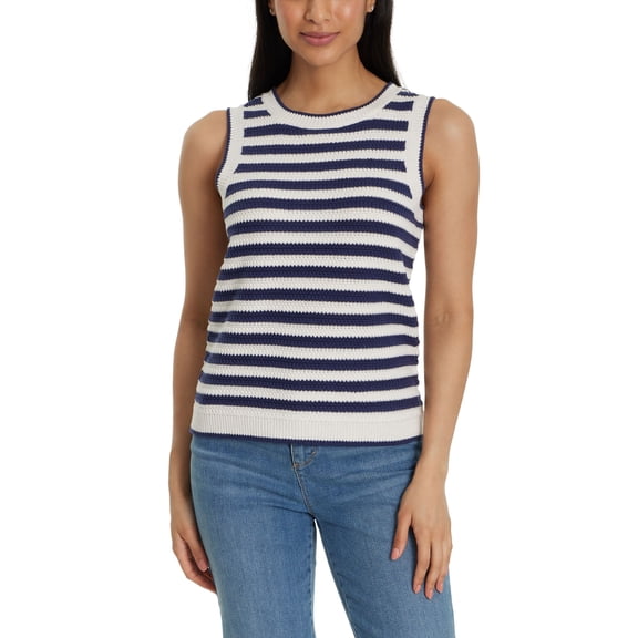 Nine West Women's Crochet Tank Top