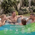 thumbnail image 5 of Lifesmart LS600DX 7-Person 65-Jet 230v Spa with 14-Jet Nozzle Turbo Blaster, 5 of 10