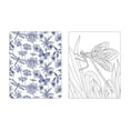 thumbnail image 3 of Butterflies, Bees & Dragonflies Coloring Book by Editors of Chartwell Books, Paperback, 3 of 3
