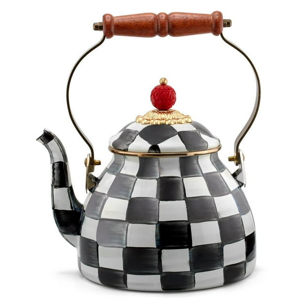 MacKenzie-Childs Courtly Check 2 Quart Tea Kettle - Samsclub.com
