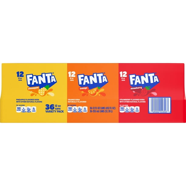fanta cigarette Fanta Cans Variety Pack 12 fl. oz. 36 pk