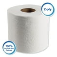 thumbnail image 3 of Scott Essential 100% Recycled Fiber SRB 2-Ply Bathroom Tissue (506 sheets/roll, 80 rolls), 3 of 6