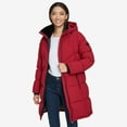 thumbnail image 2 of DKNY Women's Long Puffer Jacket, 2 of 7