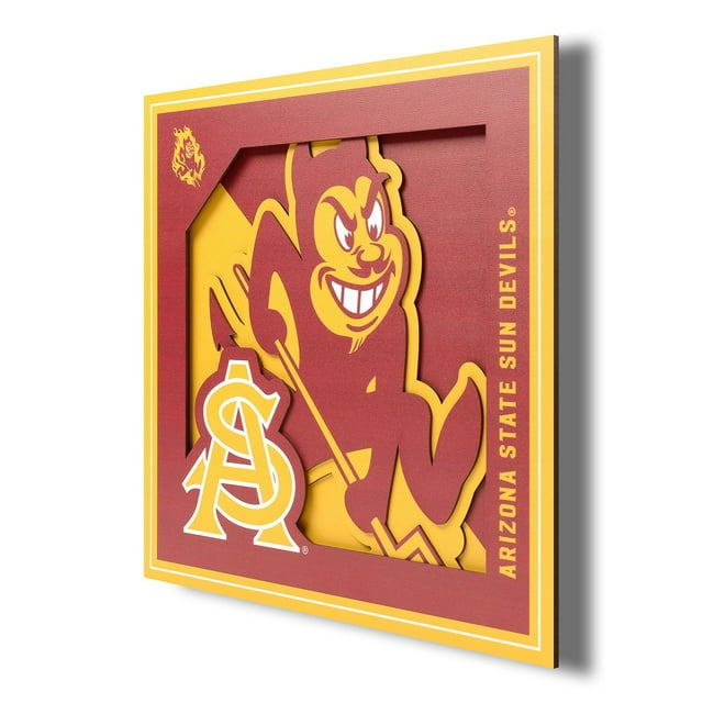 YouTheFan NCAA 3D Logo Series Wall Art - 12x12
