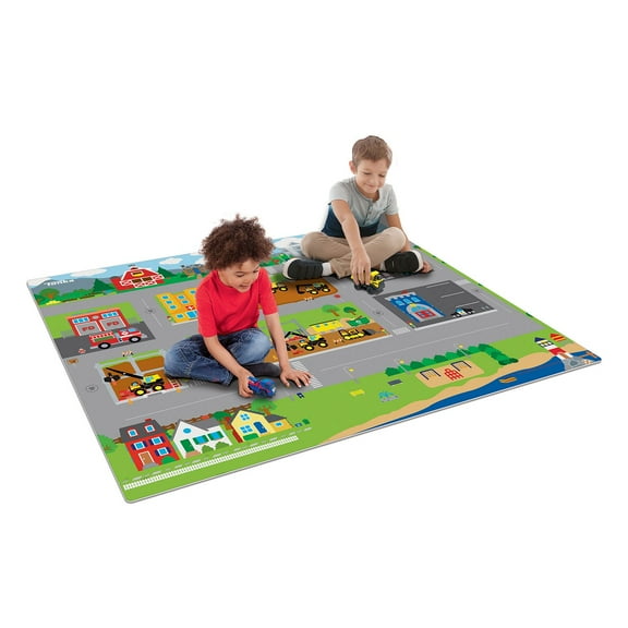 Megamat Jumbo Floor Playmat with 2 Character Vehicles