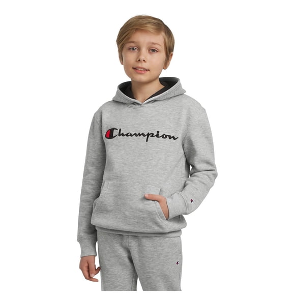 Champion Boys Logo Hoodie