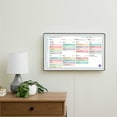 thumbnail image 4 of Skylight 27" Calendar Max Charcoal Shadowbox WiFi Digital Calendar Bundle, 4 of 8
