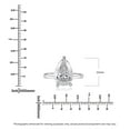 thumbnail image 5 of Lab Created Pear Cut Solitaire Diamond Ring In 18K Gold, 5 of 8