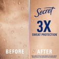 thumbnail image 5 of Secret Clinical Strength Clear Gel Antiperspirant and Deodorant, Completely Clean, 1.6 oz., 3 pk., 5 of 9