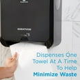 thumbnail image 9 of Marathon Automated Hardwound Paper Towel Dispenser, Black, 9 of 10