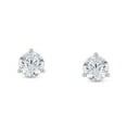thumbnail image 4 of Round Cut Diamond Martini Set Stud Earrings in 14K Gold, 4 of 8