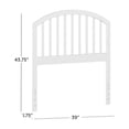 thumbnail image 2 of HH2 Home Carolina Wood Headboard, 2 of 11