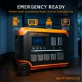 thumbnail image 5 of 7,200 Watt Wattbricks Energy Portable Solar Generator & 400-Watt Portable Solar Panel Bundle, 5 of 9