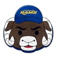 thumbnail image 1 of Logo Brands Los Angeles Rams Puff Pillow, 1 of 5