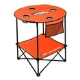 thumbnail image 1 of NFL 27.6" Round Tailgate Table with Shelf, 1 of 5