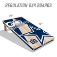 thumbnail image 5 of YouTheFan Dallas Cowboys 2'x4' Cornhole Board Set, 5 of 6