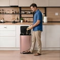thumbnail image 5 of Simpli-Magic 50 Liter / 13.2 Gallon Step Trash Can with Soft-Close Lid, Hands-Free Foot Pedal, Built-In Odor Filter, Smudge Resistant Finish for Kitchen, Office, Dorm, Multiple Colors, 5 of 6