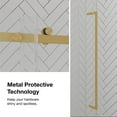 thumbnail image 6 of OVE Decors Selby 55-1/2 - 60"W x 74"H Frameless Sliding Shower Door with Clear Glass, 6 of 9