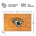 thumbnail image 3 of Logo Brands Jacksonville Jaguars Coir Outdoor Mat, 3 of 3