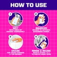 thumbnail image 3 of Mr. Clean Magic Eraser Shower & Tub Sponge, Lavender, 12 ct., 3 of 10
