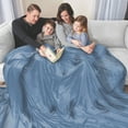 thumbnail image 5 of Oversized Cozy Night Cloud Throw Blanket, 110" x 132", 5 of 6