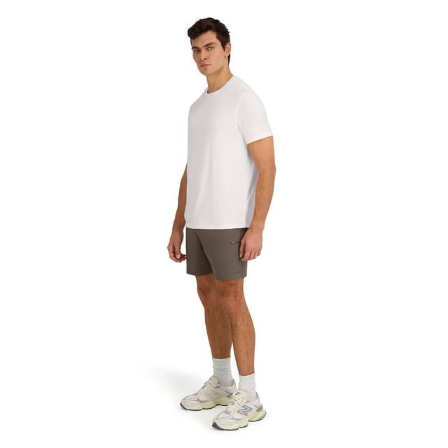 Outdoor Voices Men’s CloudKnit T-Shirts — 4-Unit Bulk Bundle (Cream) 5