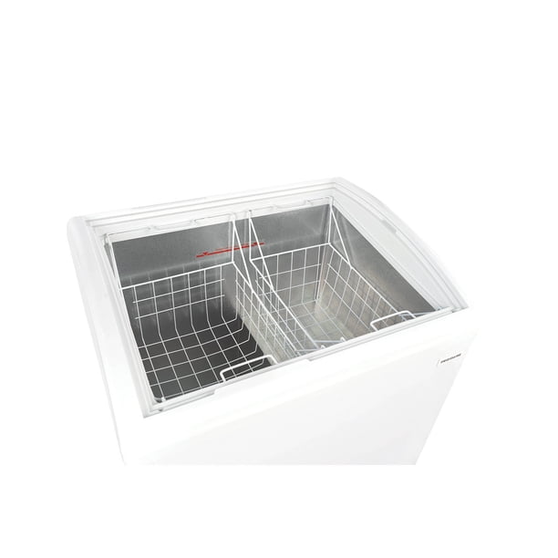冷凍庫 2ドア Freezer Frigidaire 6.7 cu. ft. Curved Glass Top 2-Door Display Freezer