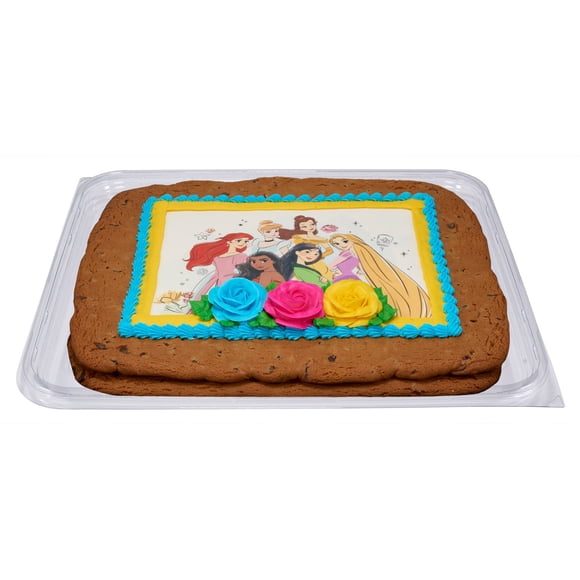 Disney Princess Half Sheet Cookie Cake